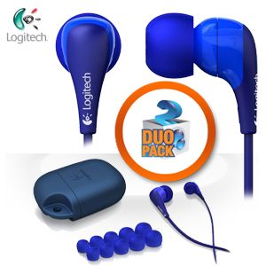 iBood - Duopack Logitech Noise-Isolating Earphones "Ultimate Ears™ 200"