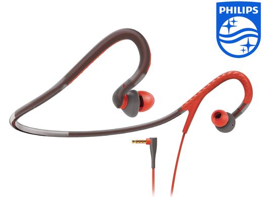 iBood - Duo-pack Philips ActionFit workout headphones met nekband