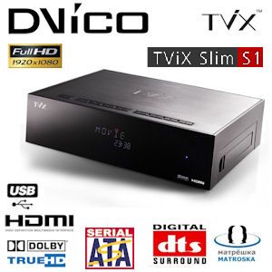 iBood - DViCO TViX HD Slim S1 Full HD Media Speler