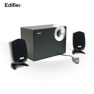 iBood - Edifier M1335, 2.1 Speaker systeem, Zwart / Zilver