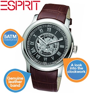 iBood - Esprit herenhorloge met fraai ontwerp