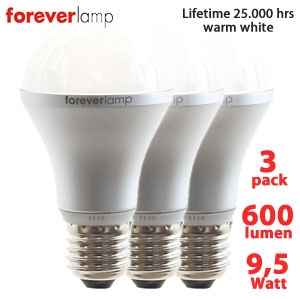 iBood - Foreverlamp dimbare 9W LED-lamp, 600 lm