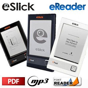 iBood - Foxit eSlick Reader – E-Reader met 2GB geheugen en 20 Gratis Boeken