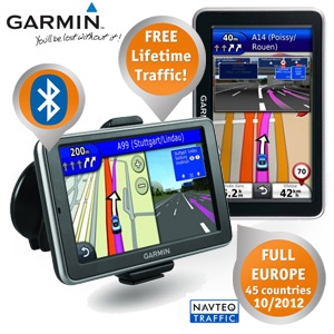 iBood - Garmin nüvi® 2360LT navigatie met TMC Pro Lifetime traffic updates en Bluetooth (NOH)