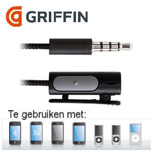iBood - Griffin Smarttalk Headphone Adapter voor iPhone of iPod