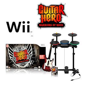 iBood - Guitar Hero warriors of rock superbundle for nintendo Wii