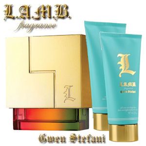 iBood - Gwen Stefani's L.A.M.B. 'L' Driedelige Eau de Parfum Giftset