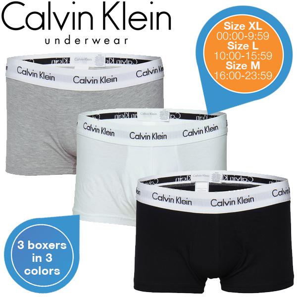 iBood Health & Beauty - 3 Calvin Klein boxers
