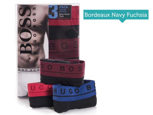 iBood Health & Beauty - 3 Pack Hugo Boss Boxershorts