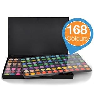 iBood Health & Beauty - Breng kleur in je leven met dit 168-delige oogschaduw kleurenpalette