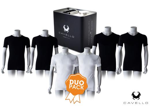 iBood Health & Beauty - Cavello duo-pack basic t-shirts