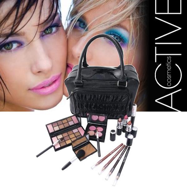 iBood Health & Beauty - Complete make-up tas Active Cosmetics