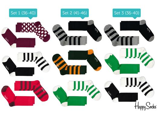 iBood Health & Beauty - Happy Socks in zes vrolijke uitvoeringen