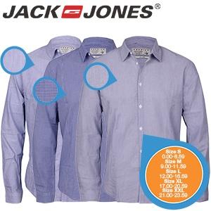 iBood Health & Beauty - Jack & Jones Tailored herenoverhemden combipack, 3 kleuren, maat L