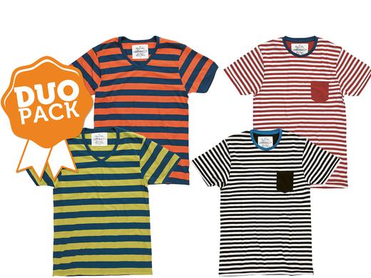 iBood Health & Beauty - JBS duopack Stripe T-shirts