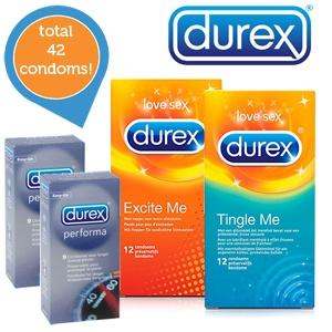 iBood Health & Beauty - Multipack Durex Condooms - No Glove, No Love!