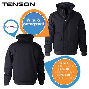 iBood Health & Beauty - Tenson Jett heren winterjas met een hoge mate van waterdichtheid en maximale ventilatie ? Maat XL (online van 14:00-18.59u)