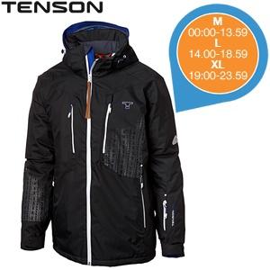 iBood Health & Beauty - Tenson Ski-jas BLIZZ Black met een hoge mate van waterdichtheid en maximale ventilatie ? Maat L (online van 14.00-18.59u)