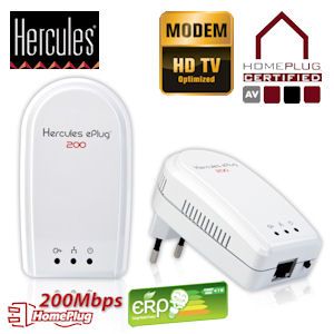 iBood - Hercules ePlug 200 Mbit/s - Starterskit