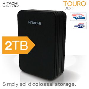 iBood - Hitachi Touro™ Desk USB 3.0 externe schijf met 2 TB