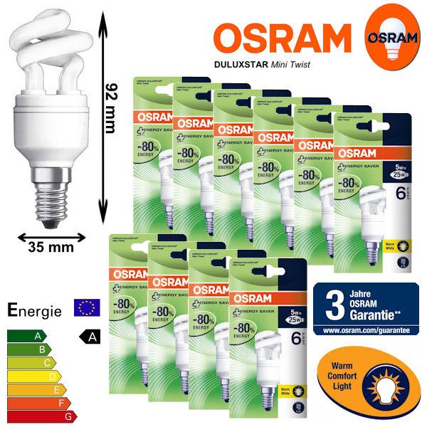 iBood Home & Living - 10-pack Osram lampen 5W