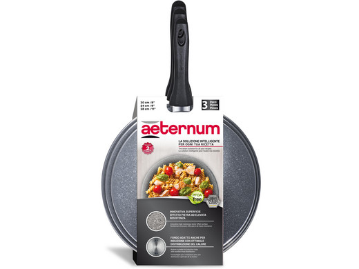 iBood Home & Living - Aeternum by Bialetti | 3-pack Induction Semplicity