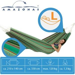 iBood Home & Living - Amazonas Maya Azul hangmat voor 1 of 2 personen