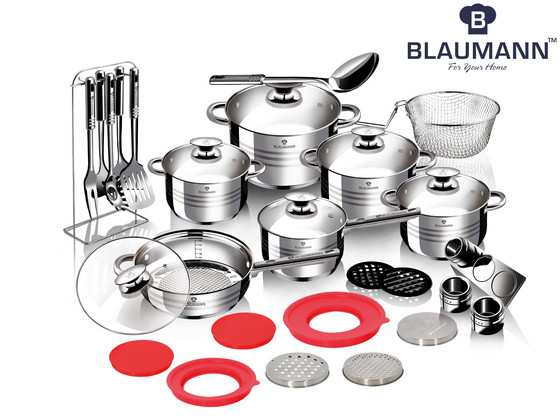 iBood Home & Living - Blaumann 32-delige Kookwarenset