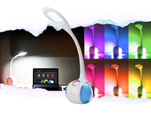 iBood Home & Living - DreamLED color sensor touch , een combinatie van LED RGB moodlight met sensor touch en LED tafellam