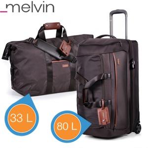 iBood Home & Living - Melvin luggage set: Trolley & Weekender