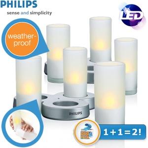iBood Home & Living - Philips - set van 6 IMAGEO CandleLights