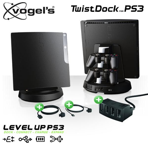 iBood Home & Living - Vogel's TwistDock voor PS 3 bundel