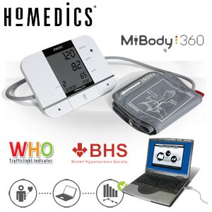 iBood - HoMedics MiBody 360 USB Blood Pressure Monitor 360BP. Monitor je bloeddruk op je PC!
