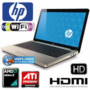 iBood - HP 15.6 Inch Dual-Core Notebook met HD LED Scherm, HDMI en Windows 7