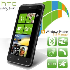 iBood - HTC Titan Smartphone met Windows Phone 7.5 Mango en 16 GB interne opslag