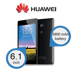 iBood - Huawei Ascend Mate: De Smartphone met een 6.1 inch scherm + superaccu