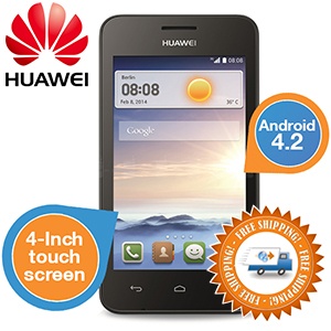 iBood - Huawei Ascend Y330, 4-Inch Android Smartphone