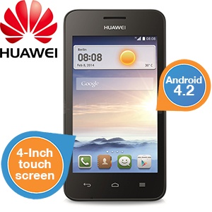 iBood - Huawei Ascent Y330, 4-Inch Android Smartphone