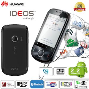 iBood - Huawei Ideos smartphone met Android 2.2, GPS, capacitive touchscreen en 3.2-megapixel camera