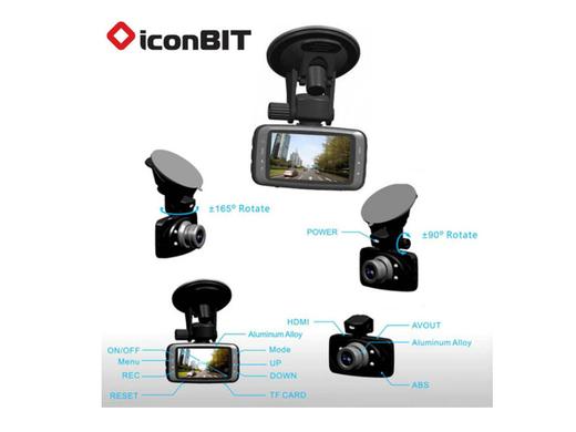 iBood - IconBit Full HD Dashcam