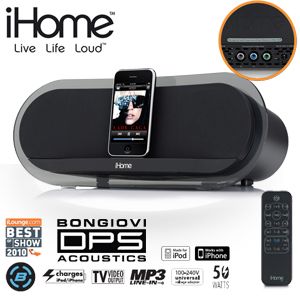 iBood - iHome iP3 Studio Series Audio Systeem voor iPhone/iPod