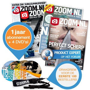 iBood - Jaarabonnement op Zoom.nl Magazine + 4 DVD's met fotocursus