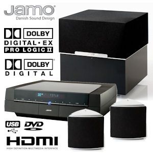iBood - Jamo 2.1 Virtual Surround Home Cinema Set met ingebouwde DVD speler