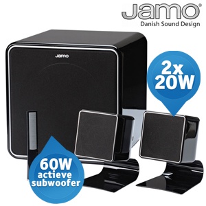 iBood - Jamo P102 actieve 2.1 luidsprekerset
