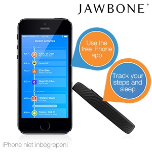iBood - Jawbone UP24 polsband – Eindelijk inzicht in jezelf! Maat M - Nu online