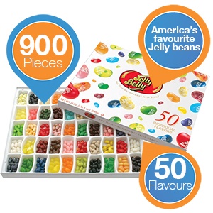 iBood - Jelly Belly 50 smaken gift box
