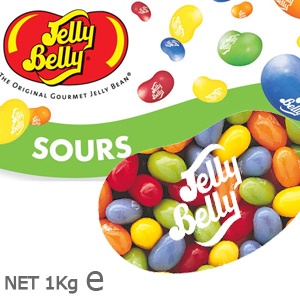 iBood - Jelly Belly Beans Sours Mix (1000gr) - De Sours mix van Jelly Belly waarin alle smaken van de "sours"serie van Jelly Belly zitten.