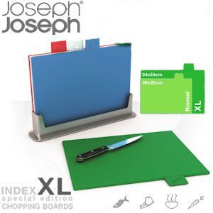 iBood - Joseph Joseph 'Index XL' Special Edition Vierdelige Design Snijplankenset
