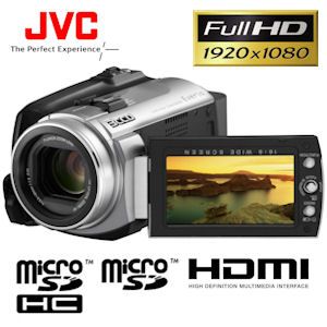 iBood - JVC GZ-HD5EX Full HD Camcorder met 60 GB intern geheugen
