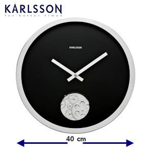 iBood - Karlsson wandklok New Gear - originele en stijlvolle klok welke in elke ruimte tot zijn recht komt